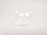 Cat Ears Nano Java Moss Ball Terrarium - The Moss Boss Studio